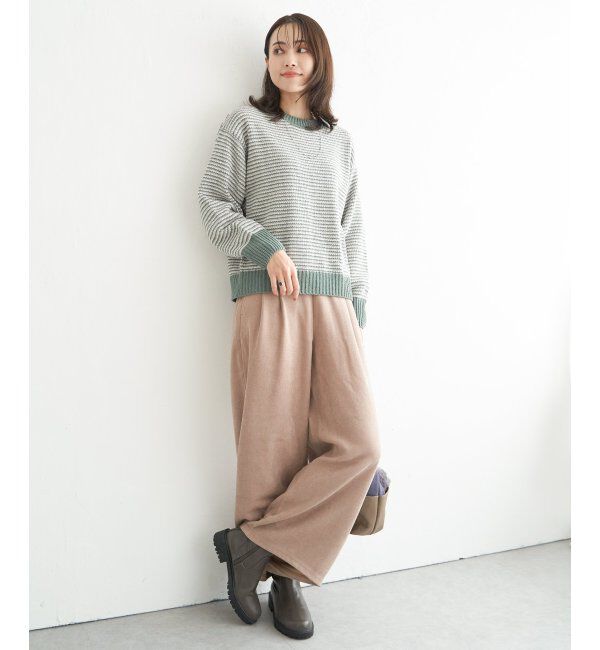 ikka「モールニットプルオーバー」|プルオーバー|