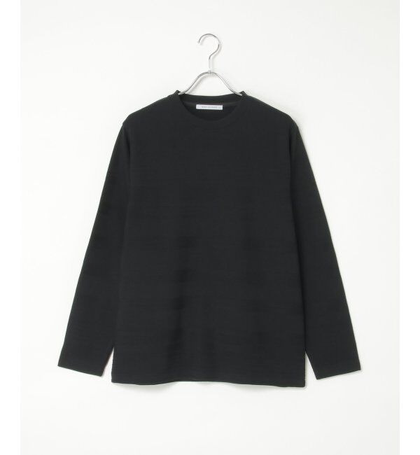 IKKA LOUNGE「ランダムリップルボーダーロンT」|Tシャツ・カットソー|