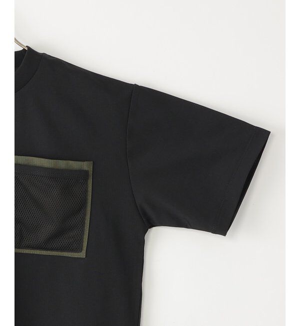 ikka kids「【セットアップ対応】冷感メッシュダブルポケ付きTシャツ（120~160cm）」|Tシャツ・カットソー|