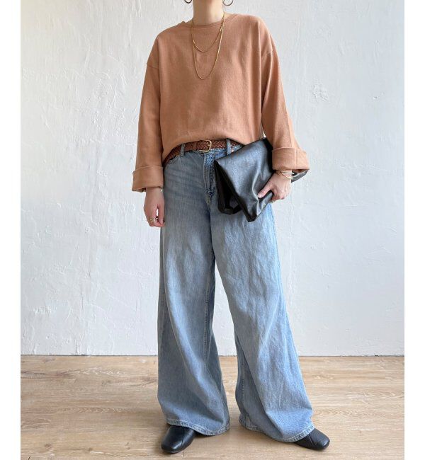 Lbc with Life「表起毛袖折り返しプルオーバー」|その他|