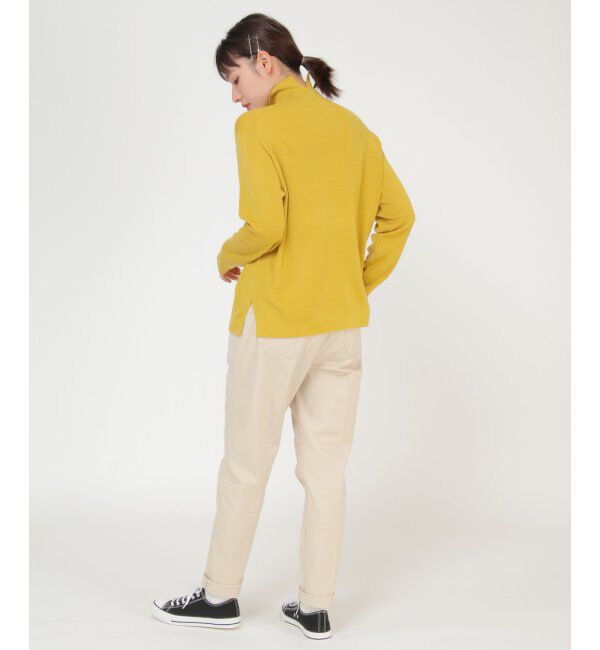 Lbc with Life「14Gスリットタートルニット」|カーディガン|