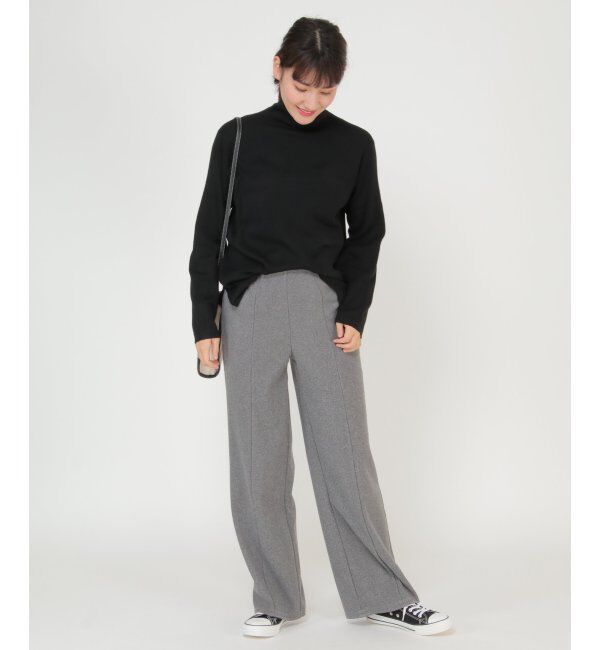 Lbc with Life「14Gスリットタートルニット」|カーディガン|