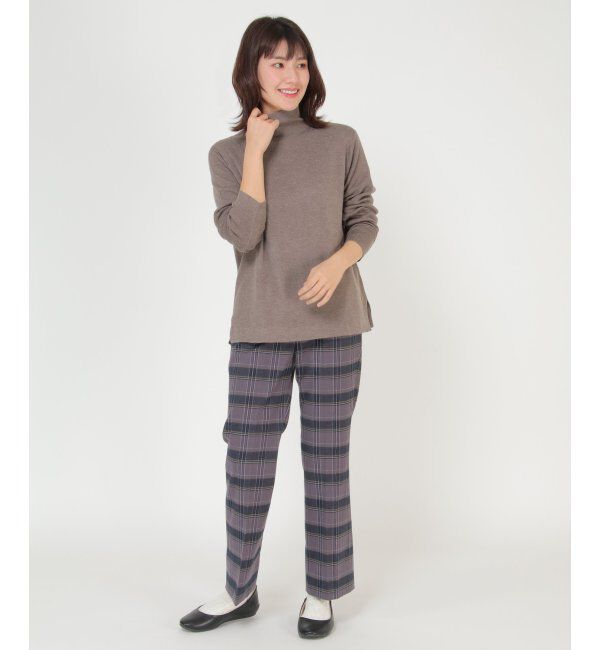 Lbc with Life「14Gスリットタートルニット」|カーディガン|