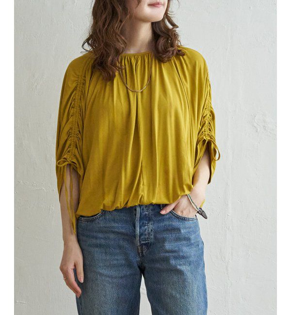 Lbc with Life「リボンシャーリングギャザープルオーバー」|その他|