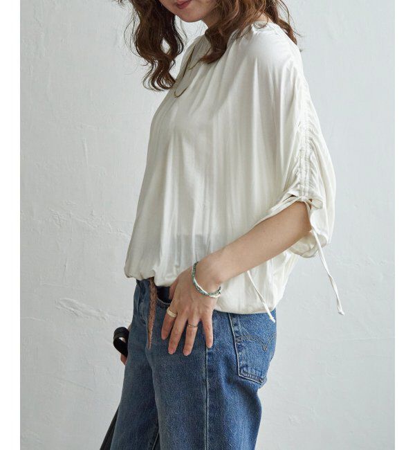 Lbc with Life「リボンシャーリングギャザープルオーバー」|その他|