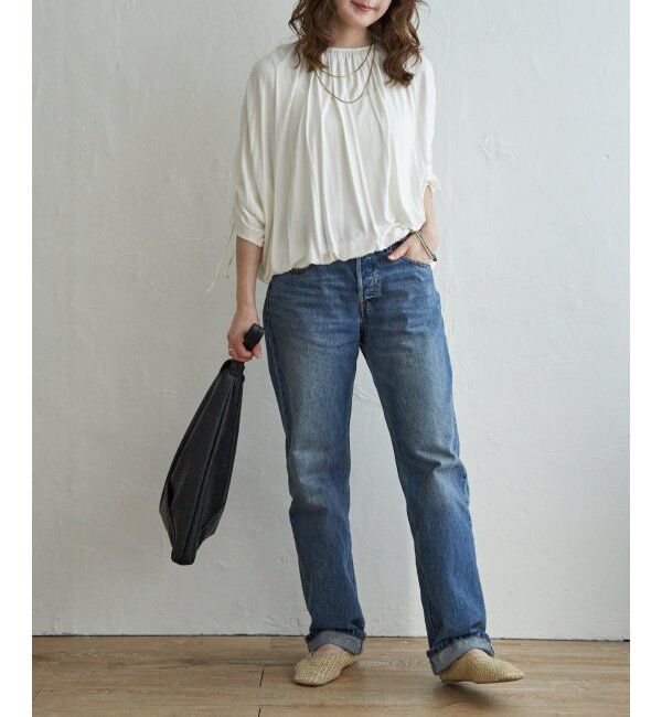 Lbc with Life「リボンシャーリングギャザープルオーバー」|その他|