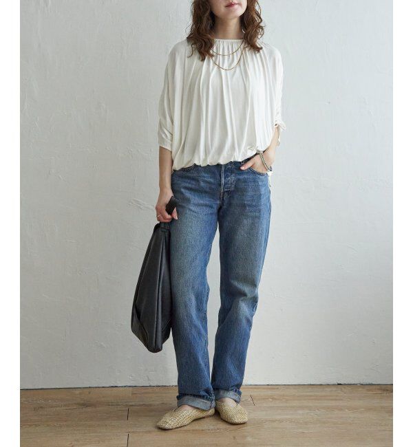 Lbc with Life「リボンシャーリングギャザープルオーバー」|その他|