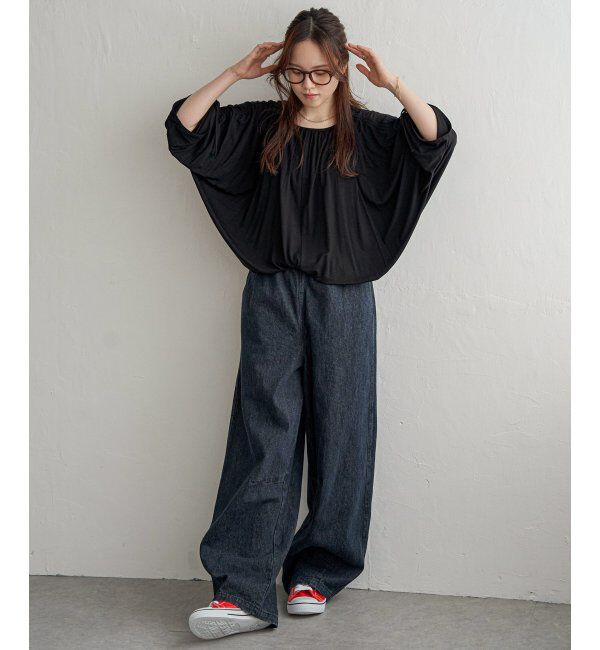 Lbc with Life「リボンシャーリングギャザープルオーバー」|その他|