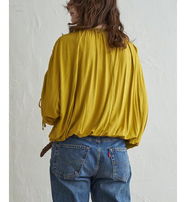 Lbc with Life「リボンシャーリングギャザープルオーバー」|その他|