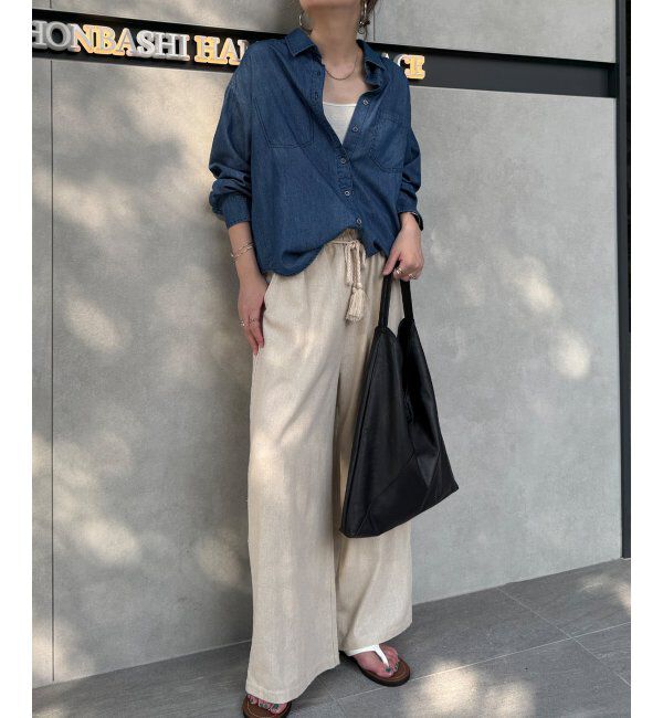 Lbc with Life「ライトオンスデニムシャツ」|シャツ・ブラウス|