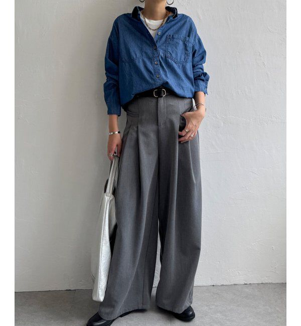 Lbc with Life「ライトオンスデニムシャツ」|シャツ・ブラウス|