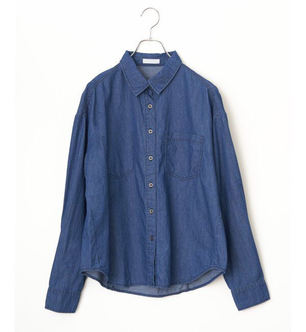 Lbc with Life「ライトオンスデニムシャツ」|シャツ・ブラウス|