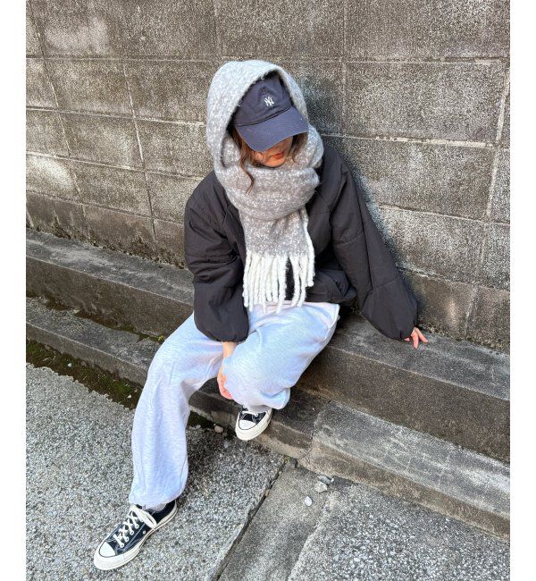 Lbc with Life「バルキーフリンジマフラー」|マフラー|