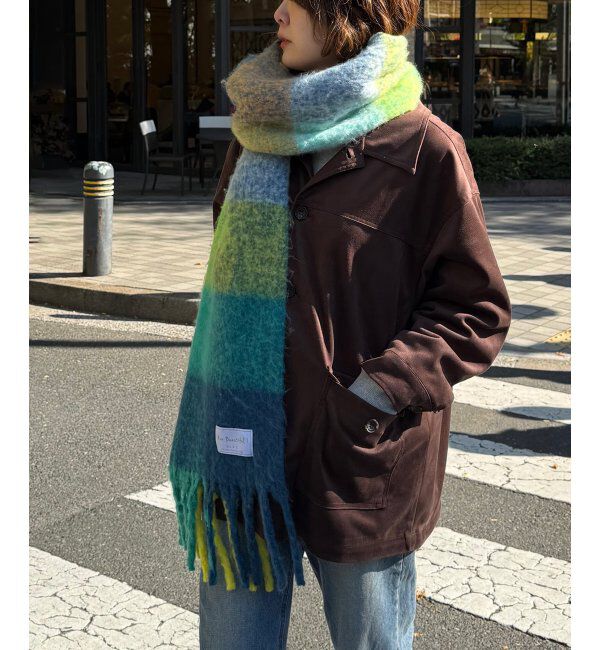 Lbc with Life「バルキーフリンジマフラー」|マフラー|