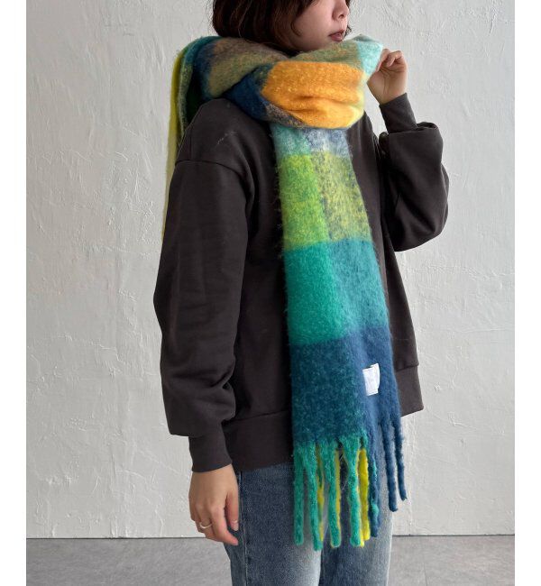 Lbc with Life「バルキーフリンジマフラー」|マフラー|