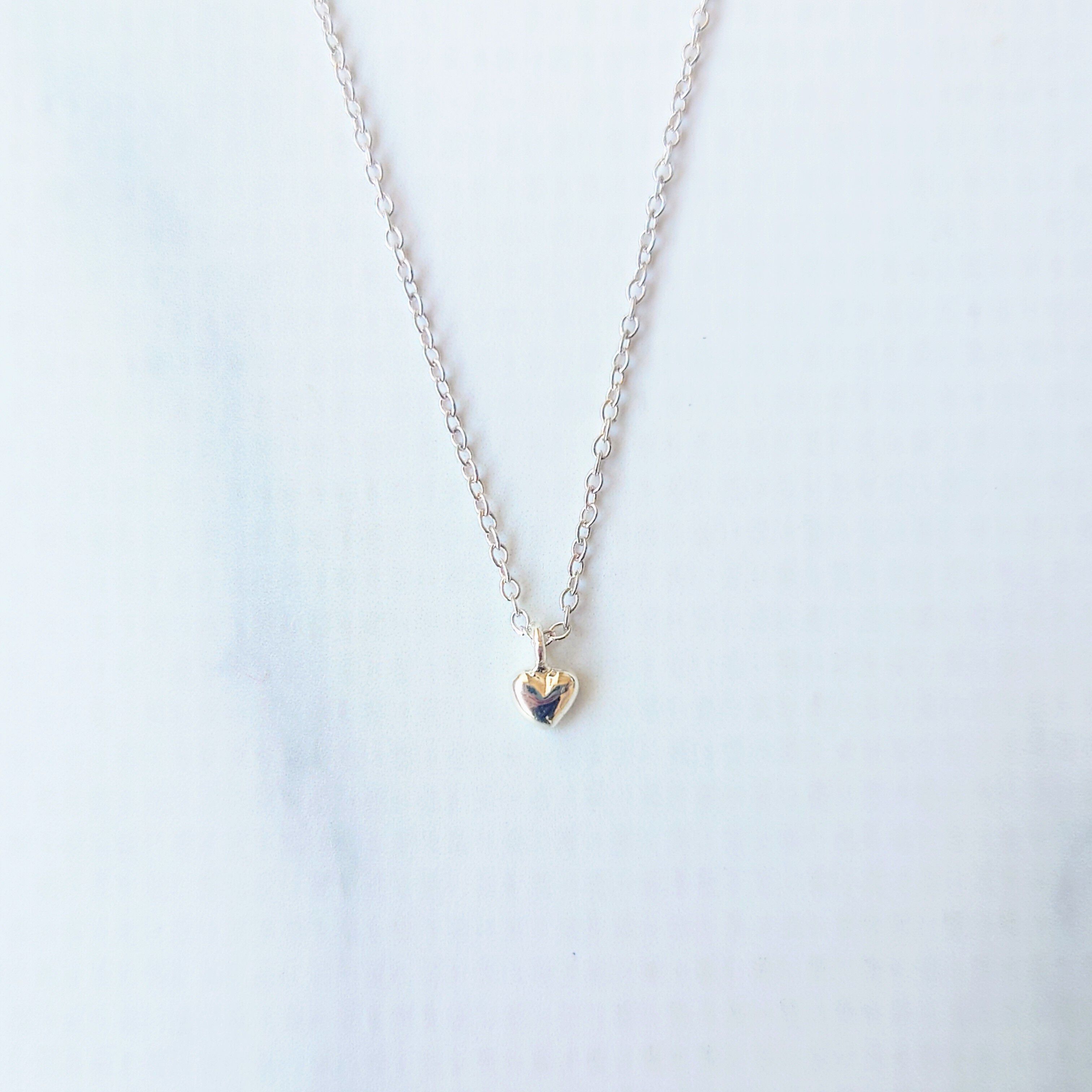 MARQUISE「ミニマルハートネックレス」|ネックレス|シルバー