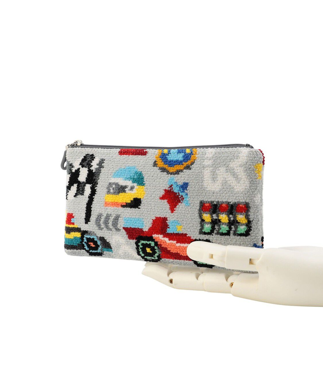 LOVERARY BY FEILER「ラブラリーサーキット　フラットポーチ　L/LCI-260274」|ポーチ|