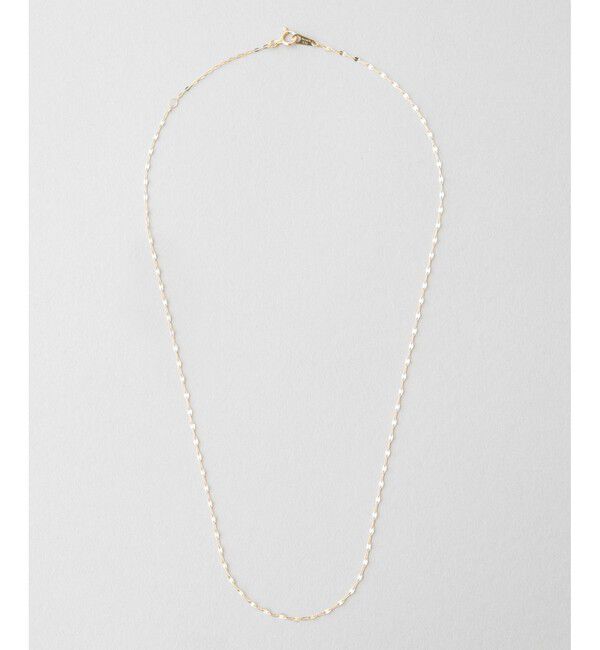 Jouete「K10YG ペタルチェーン ネックレス」|ネックレス|