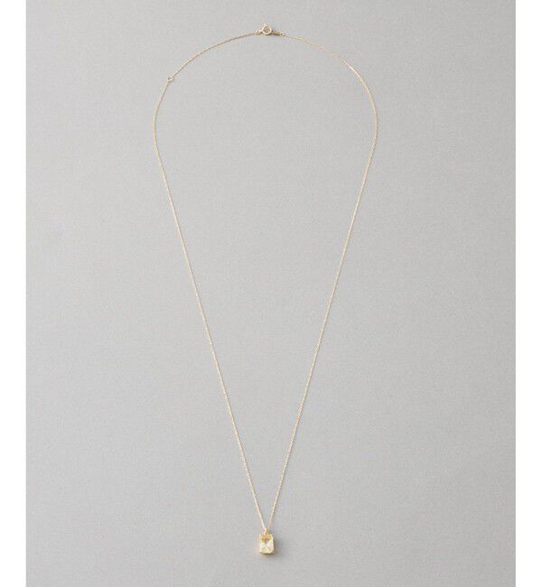 Jouete「K10YG ロングネックレス ルチレイテッドクォーツ」|ネックレス|