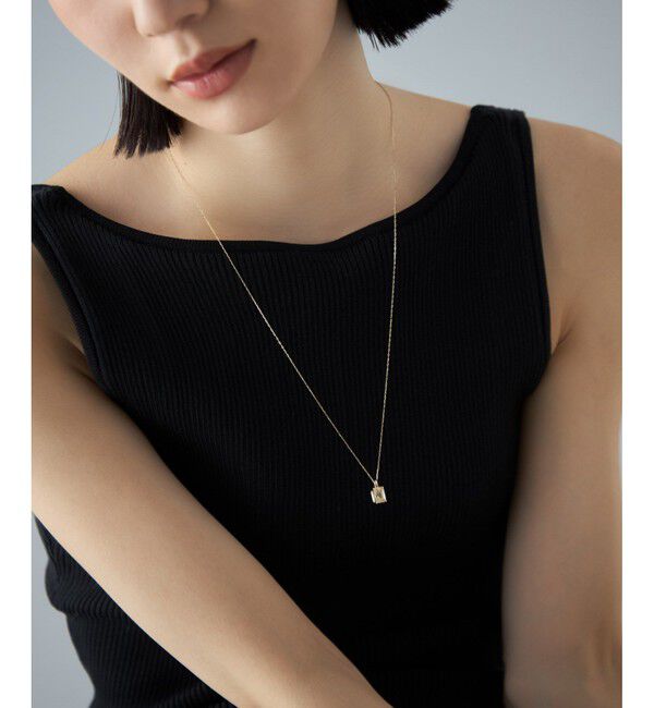 Jouete「K10YG ロングネックレス ルチレイテッドクォーツ」|ネックレス|