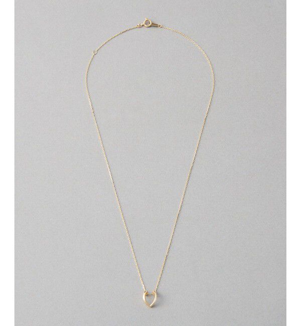 Jouete「[レイヤー] K10YG ネックレス リーフ」|ネックレス|