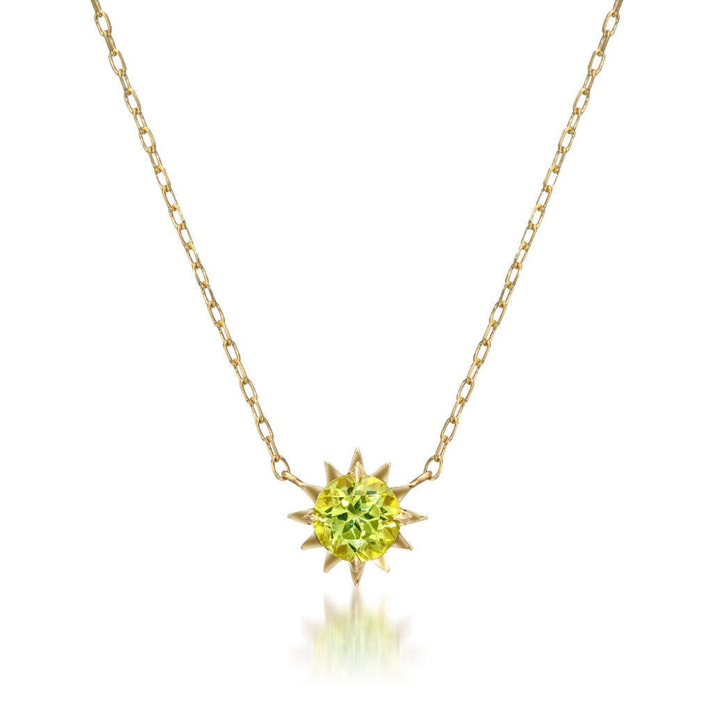 STAR JEWELRY「SUNBURST」|ネックレス|イエローゴールド