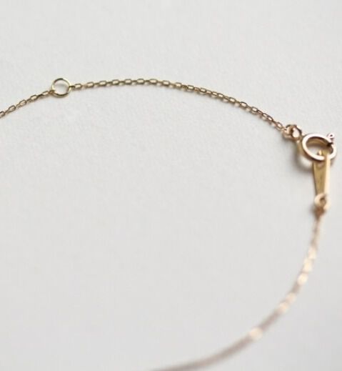  「ダイヤモンド / オパール ネックレス | K10YG」|ネックレス|