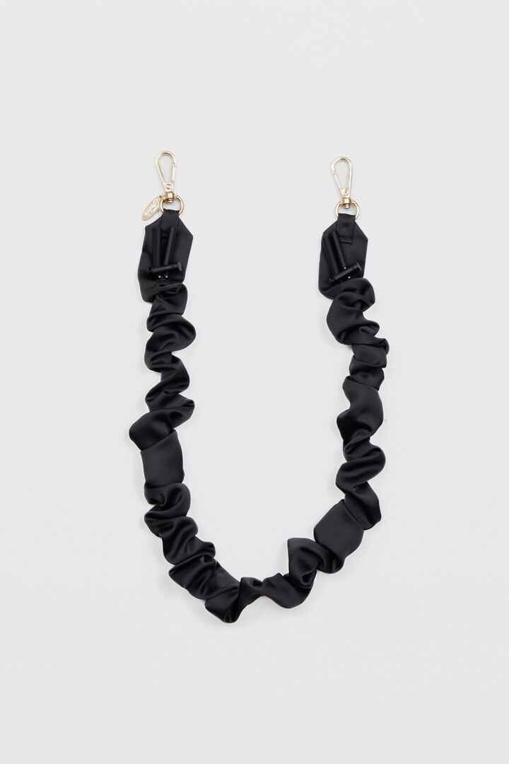  「FEDELE シュリンクサテンス ショートトラップ」|ストラップ|