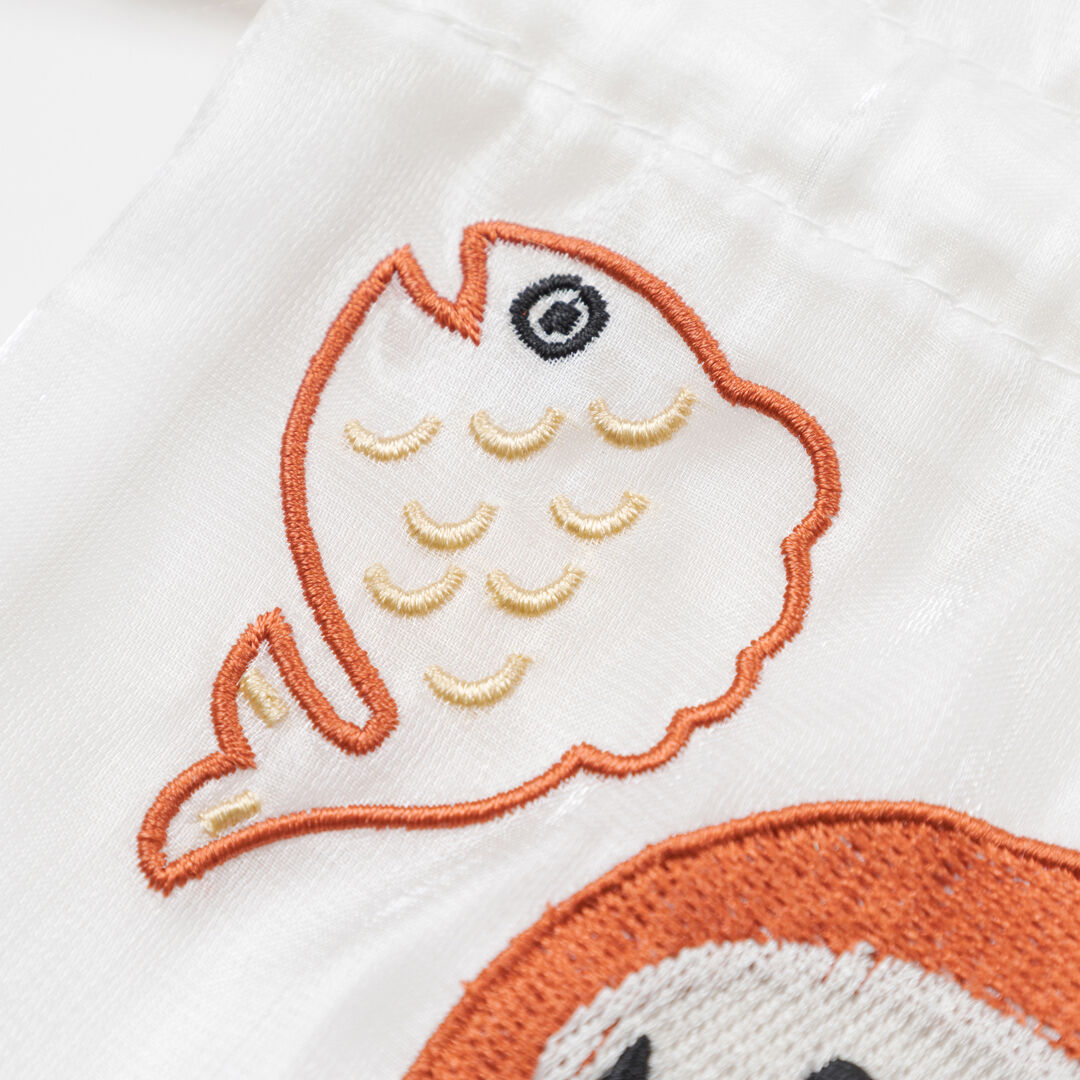  「八八 エコオーガンジー巾着S」|ポーチ|