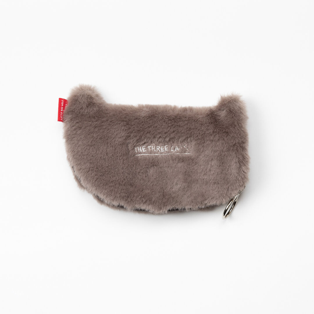  「THE THREE CATS ダイカットポーチ」|ポーチ|