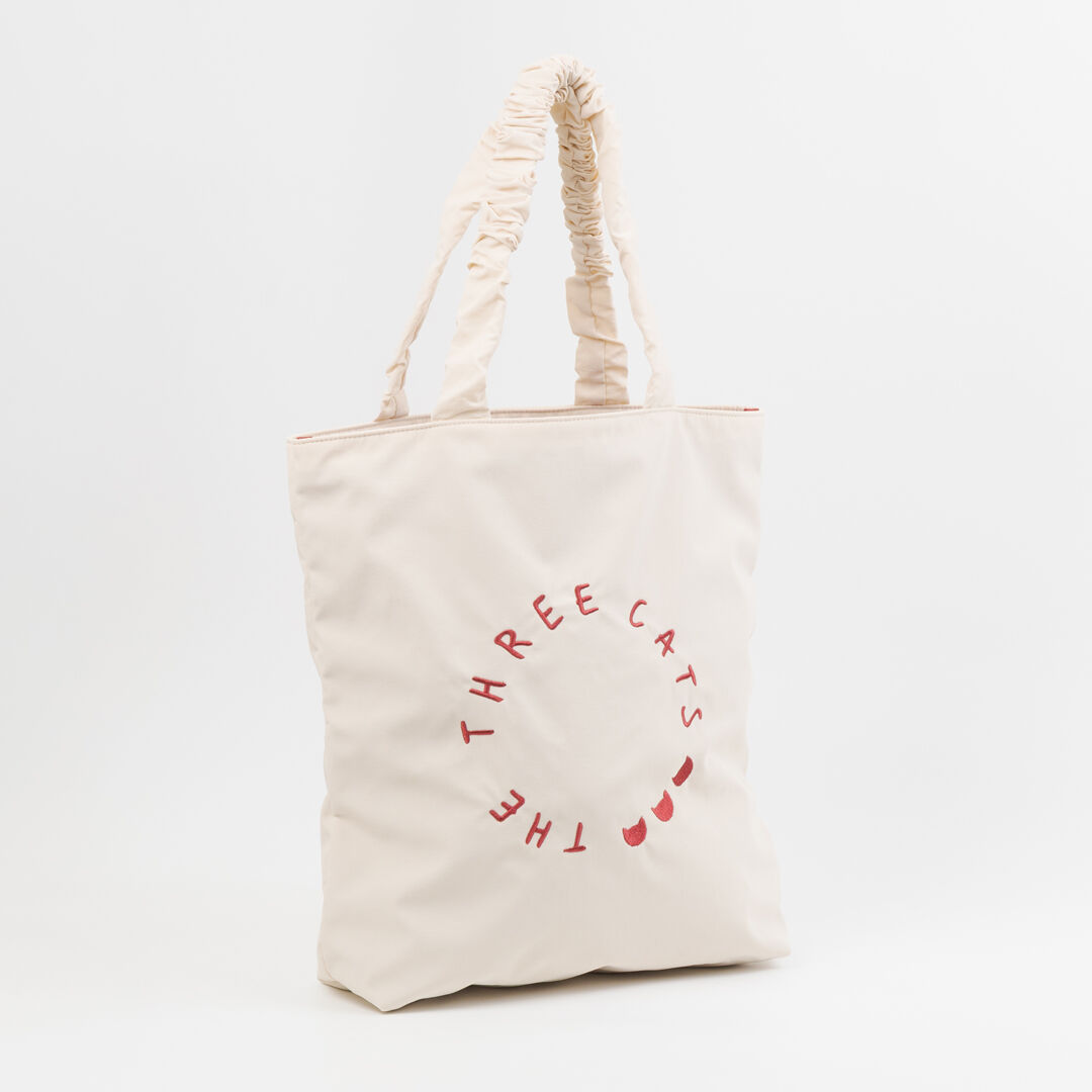  「THETHREECATS刺繍TOTE」|トートバッグ|