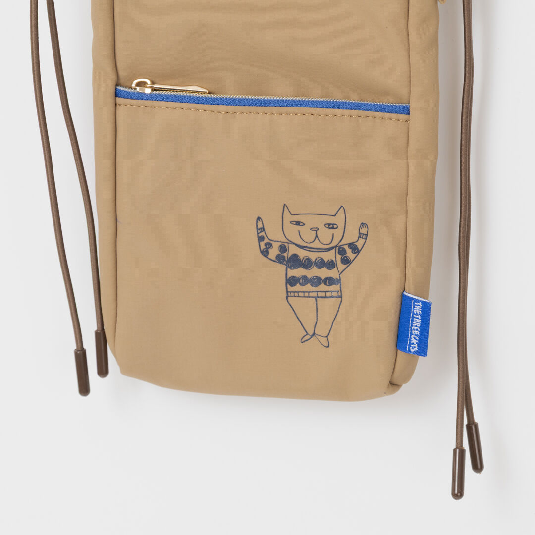  「THETHREECATSショルダーポーチ」|ポーチ|