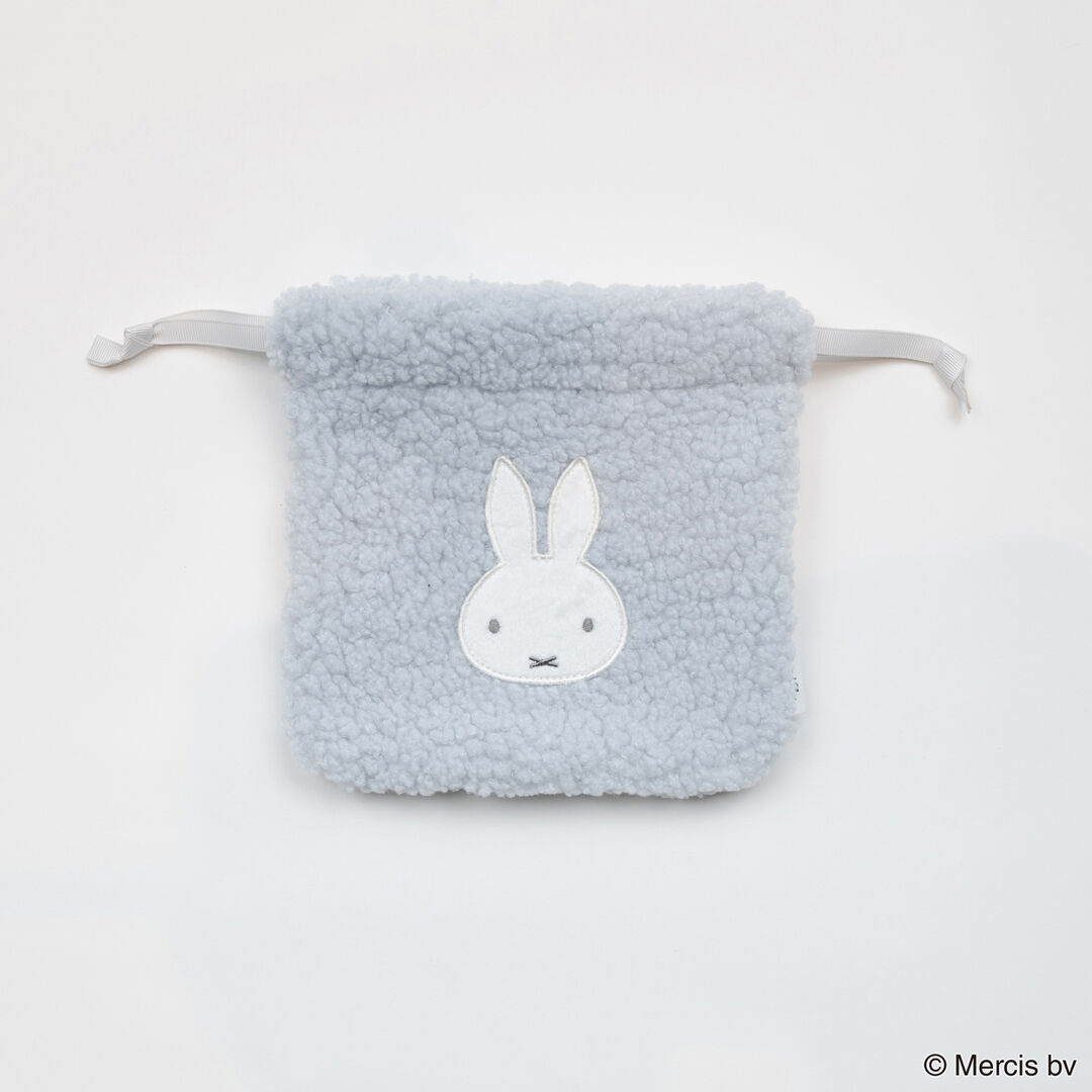  「MIFFY BOA 巾着」|ポーチ|