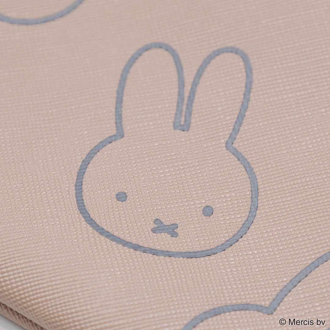  「MIFFY LARGE MOTIFミニフラットポーチ」|ポーチ|