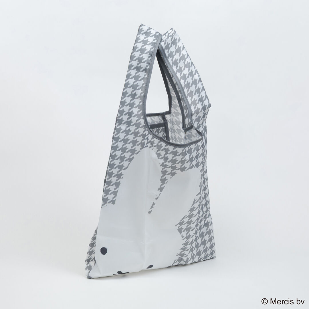  「MIFFY Chidori＆Monotone ショッピングバッグS」|エコバッグ|