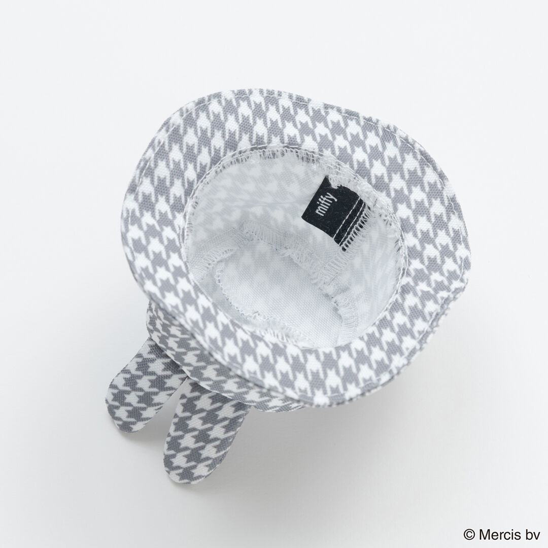  「MIFFY Chidori＆Monotone MINI ハットチャーム」|チャーム・キーホルダー|