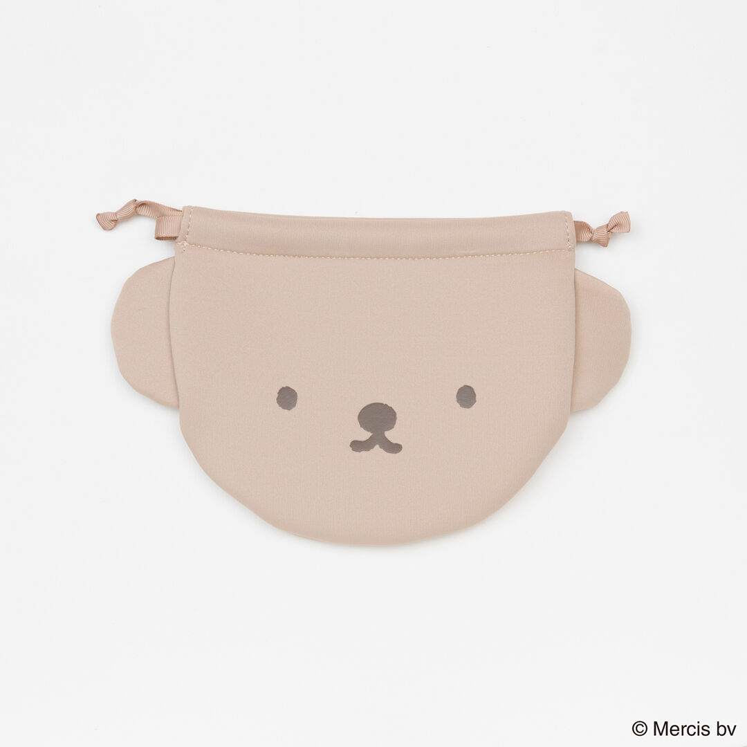  「BRUNA FACE ダイカット巾着」|ポーチ|ボリス