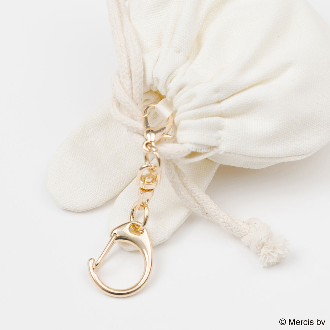  「BRUNA BASIC MINI 巾着チャーム」|チャーム・キーホルダー|