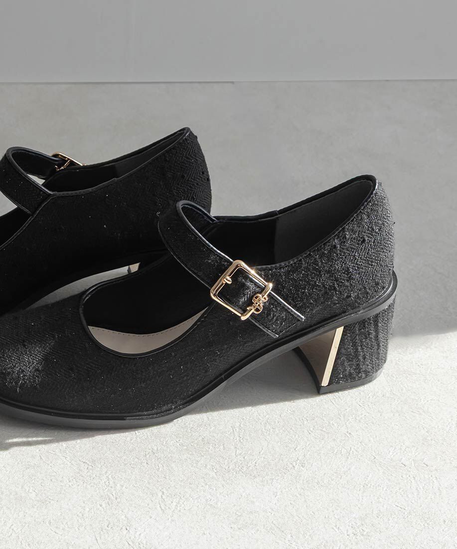  「ヒールアップメリージェーンパンプス」|パンプス|