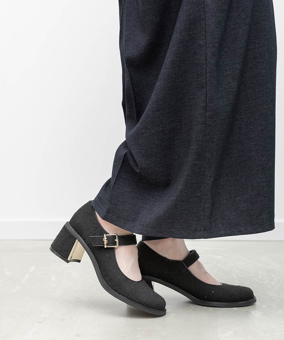  「ヒールアップメリージェーンパンプス」|パンプス|