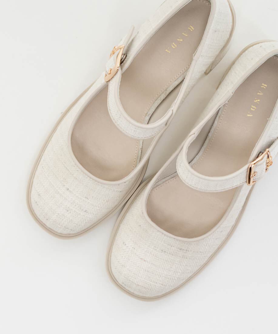  「ヒールアップメリージェーンパンプス」|パンプス|