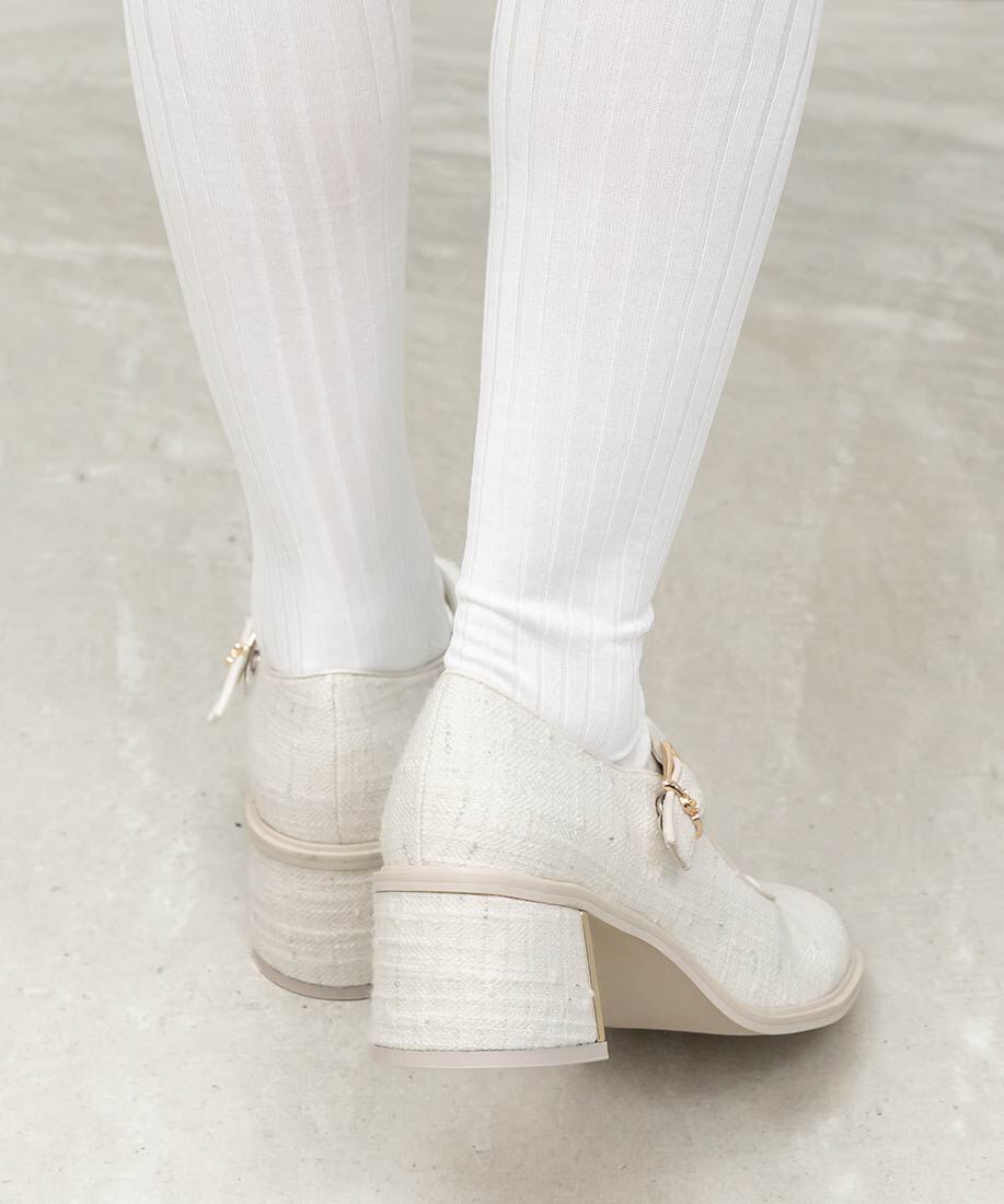  「ヒールアップメリージェーンパンプス」|パンプス|