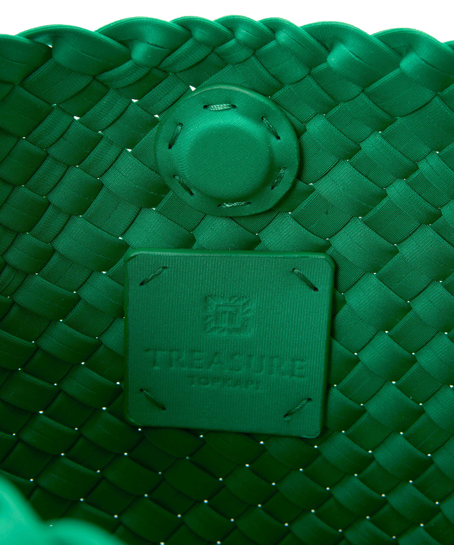 TOPKAPI TREASURE「【TREASURE TOPKAPI】ネオプレン イントレチャート ボールビーズ付き ショルダー ワンハンドル バッグ」|トートバッグ|