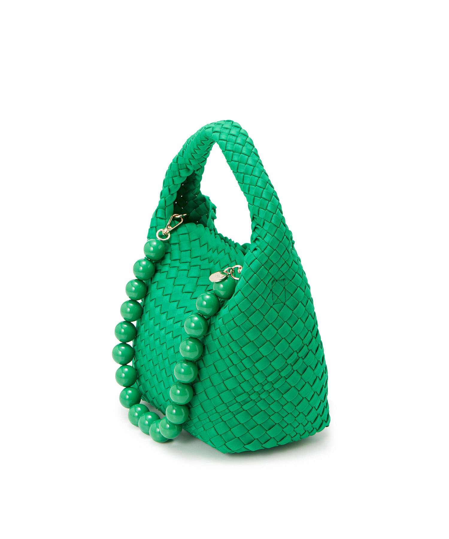 TOPKAPI TREASURE「【TREASURE TOPKAPI】ネオプレン イントレチャート ボールビーズ付き ショルダー ワンハンドル バッグ」|トートバッグ|