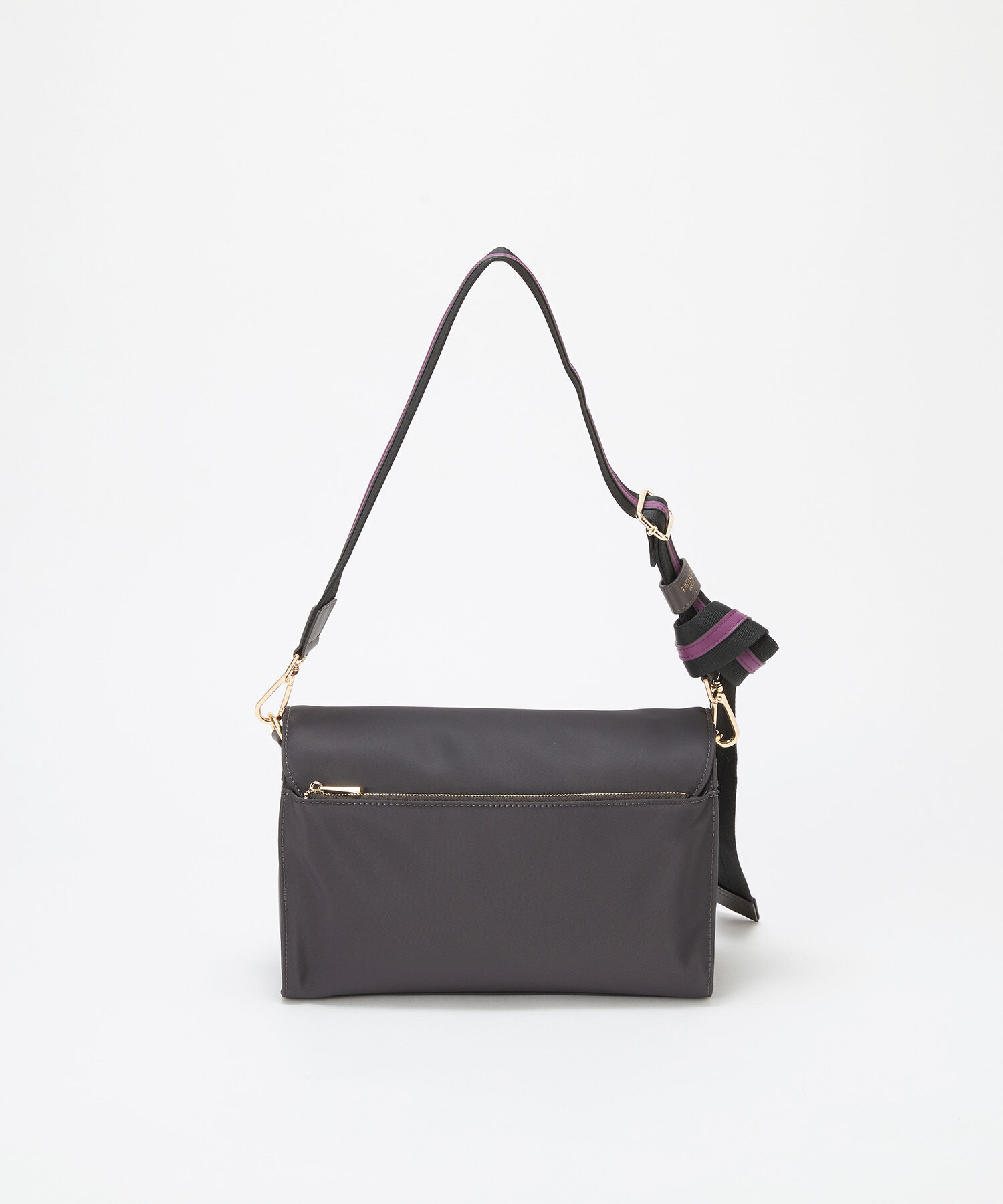 TOPKAPI TREASURE「【TREASURE TOPKAPI】ナイロン ストライプ ベルト フラップ ショルダー バッグ」|ショルダー・メッセンジャー|