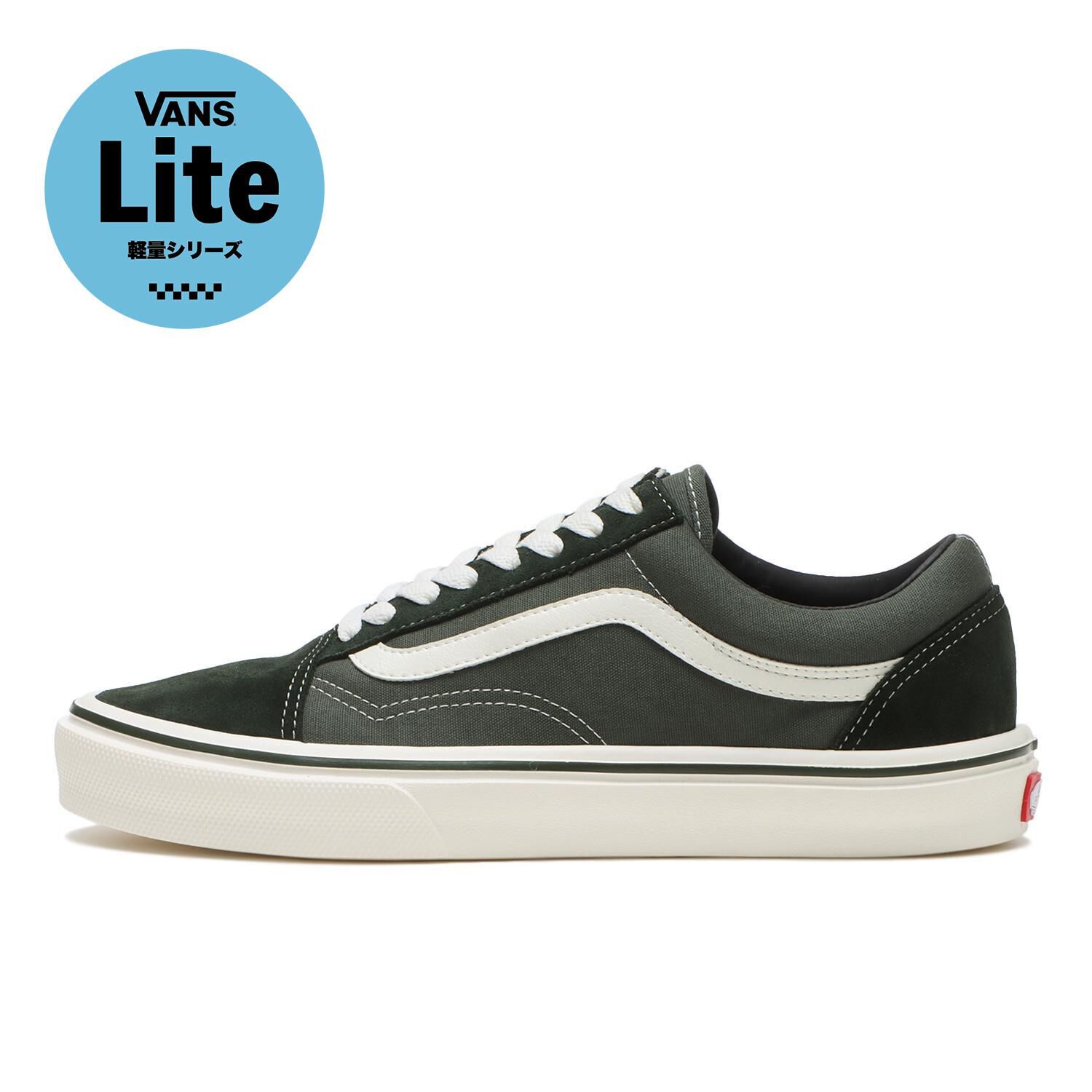 VANS「【VANS】OLD SKOOL LITE」|スニーカー|グリーン