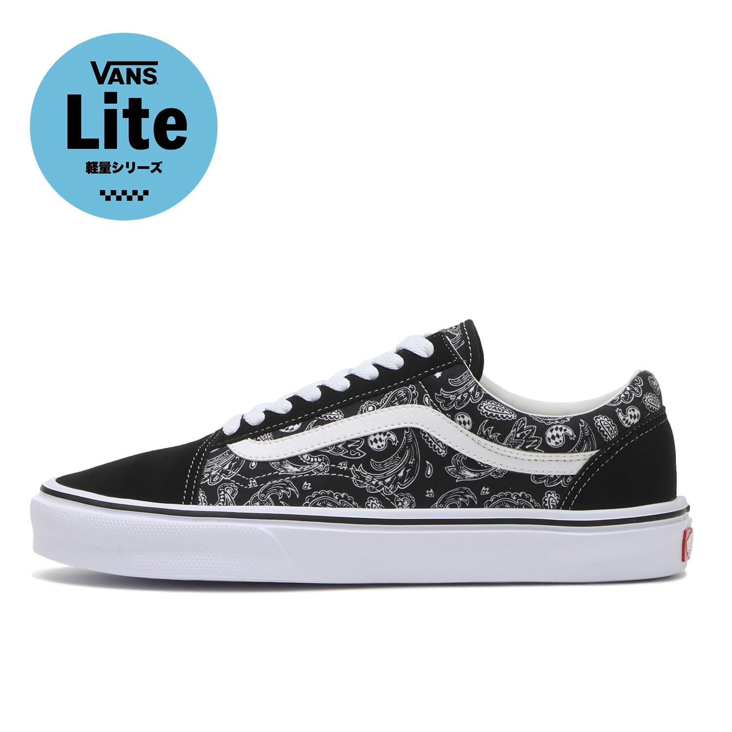 VANS「【VANS】OLD SKOOL LITE」|スニーカー|ブラック