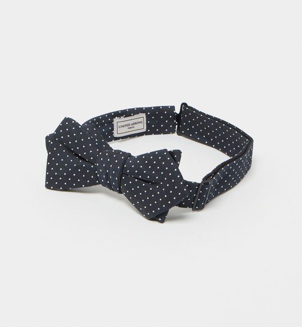 UNITED ARROWS「シルク ピン ドット ボウタイ」|ネクタイ・蝶ネクタイ|NAVY