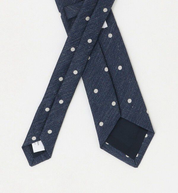 UNITED ARROWS「＜ERRICO FORMICOLA＞ヘリンボーン ドット ネクタイ」|ネクタイ・蝶ネクタイ|