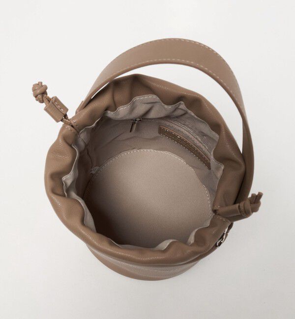 UNITED ARROWS green label relaxing「２WAY 巾着ドロストバケツバッグ」|ショルダー・メッセンジャー|